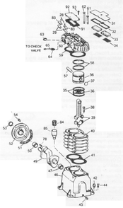 Part Location Diagram of 062-0001 Campbell Hausfeld 1/8 In.-27 Oil Drain Plug